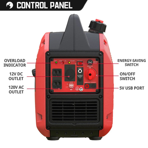 2500Watt Portable Inverter Gas Powered Generator K89558
