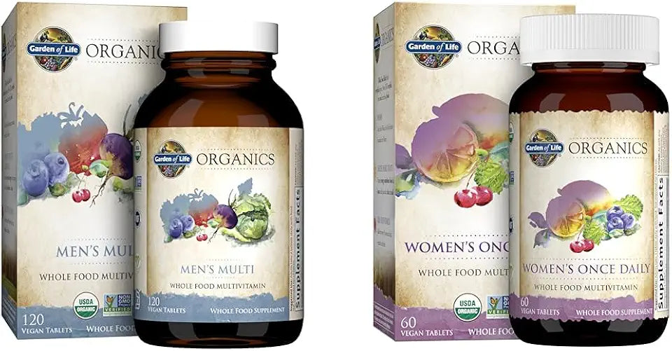 Whole Food Multivitamin, Vegan Vitamins and Minerals, 180 Tablets G565