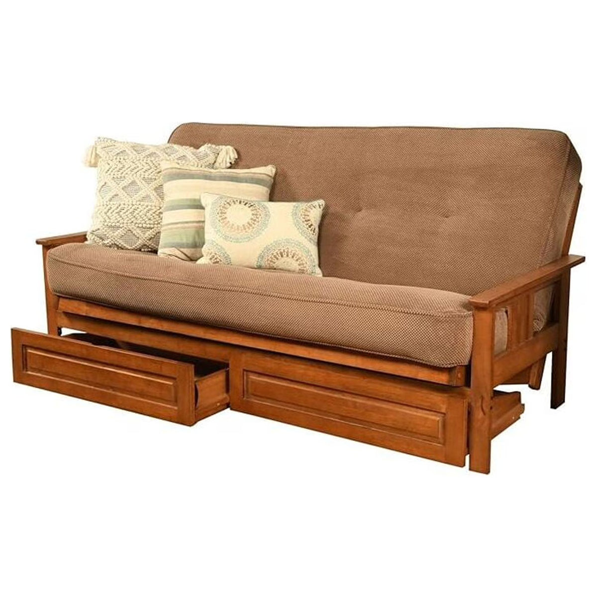 Full Futon Frame with Storage Drawers C700