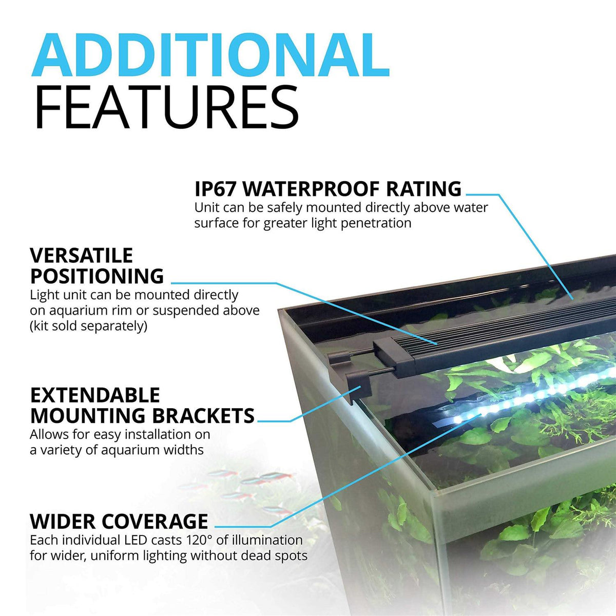 Bluetooth LED Aquarium Light D803928