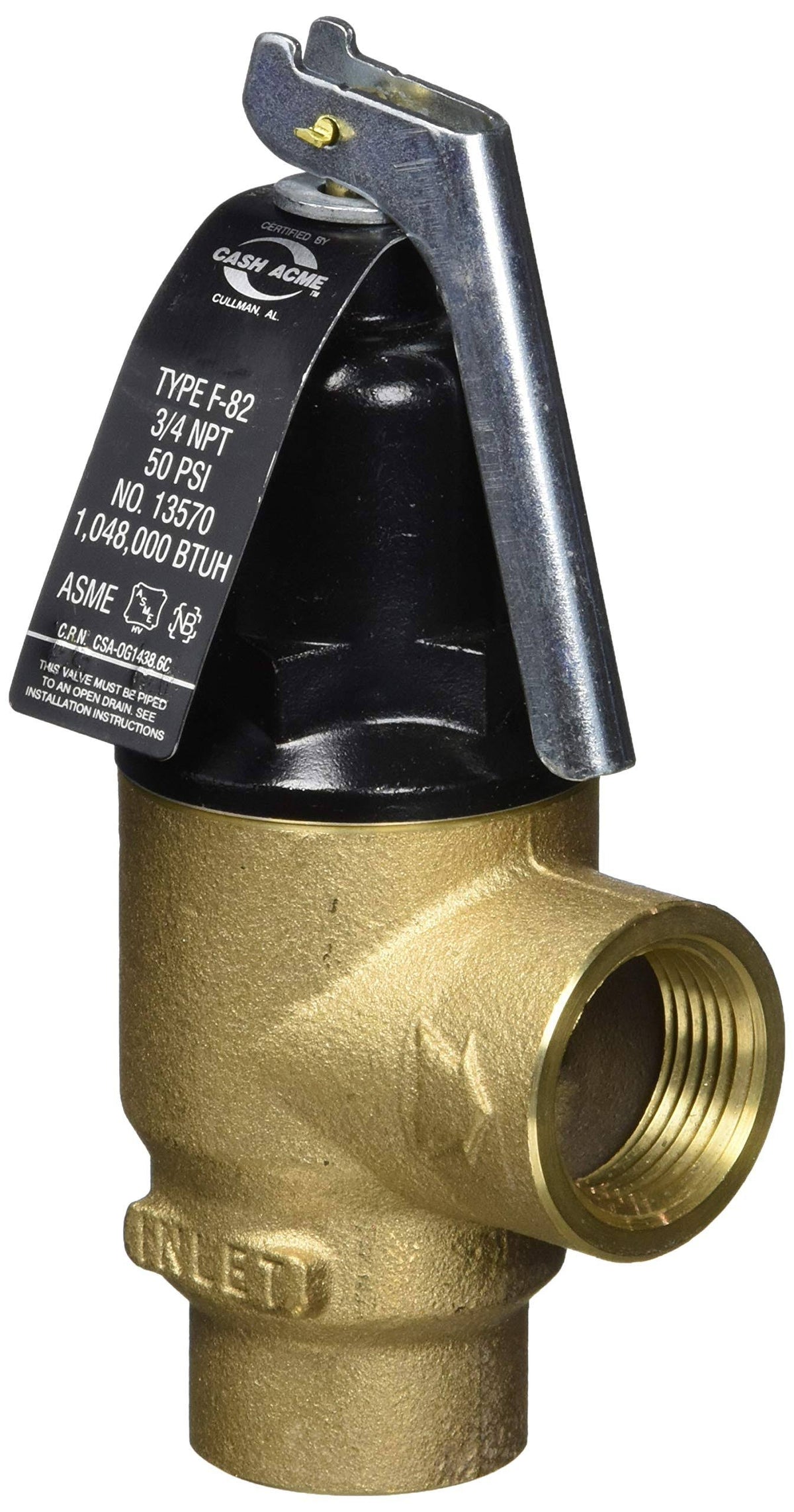 Bronze Pressure Relief Valve H129870