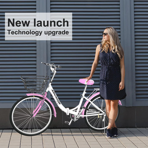 26 Inch Beige Cruiser Bike U87832