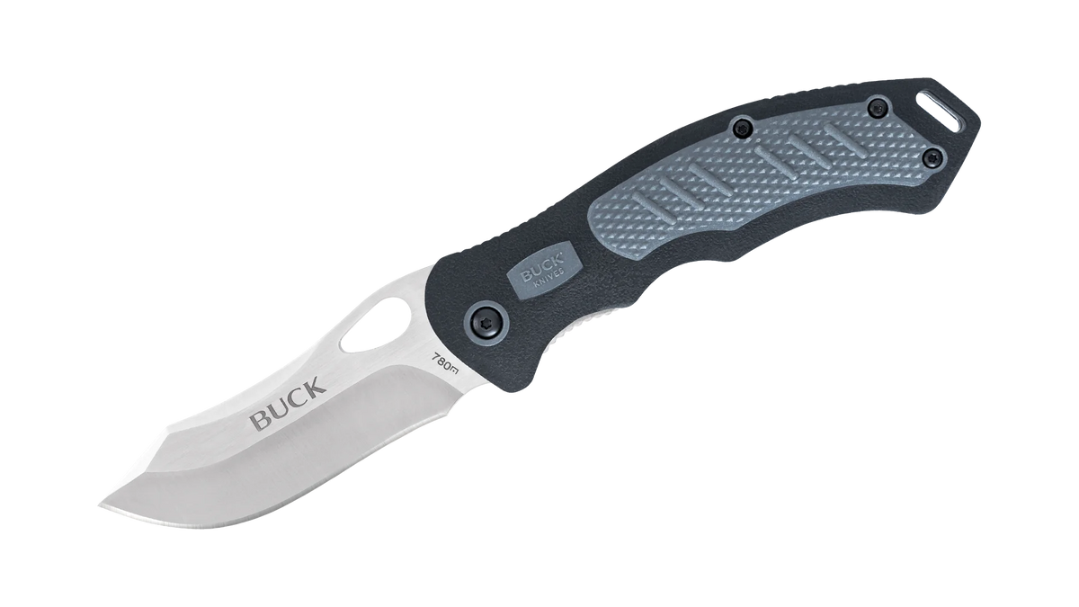 Exert liner-lock folding knife with pocket clip B708
