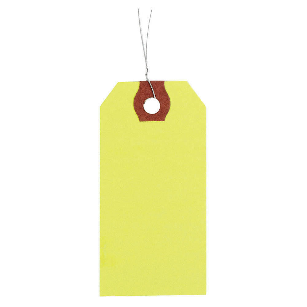 Yellow Paper Blank Tags, PK1000 W982