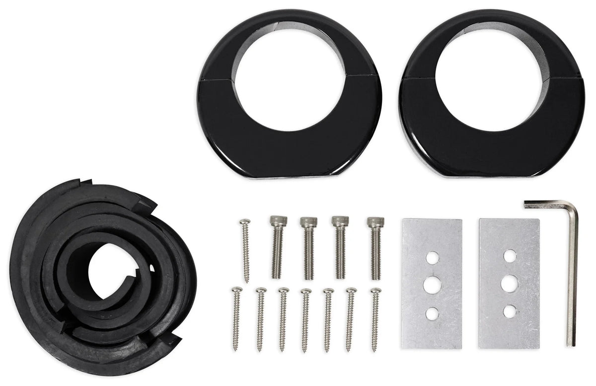 6.5" 150 Watt Black Marine Boat Wakeboard Tower Speakers with Crossover Z53869