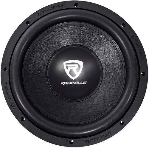 12 Car Audio Subwoofers with Mono Amplifier and Amp Kit D49022