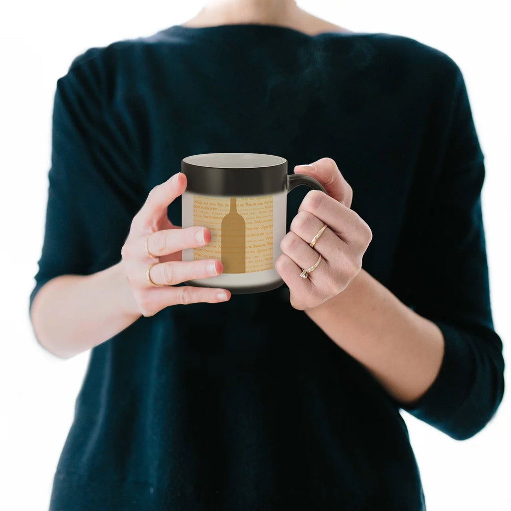 Matte Black 11oz Color Changing Mug M6439