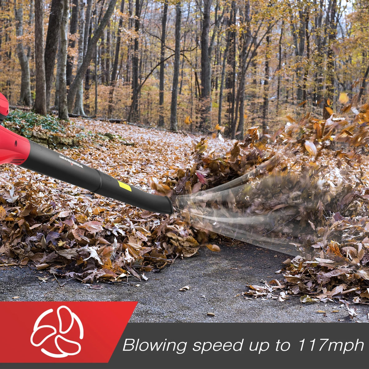 20V Cordless Handheld Leaf Blower with 2.0Ah Batteries and Charger I939
