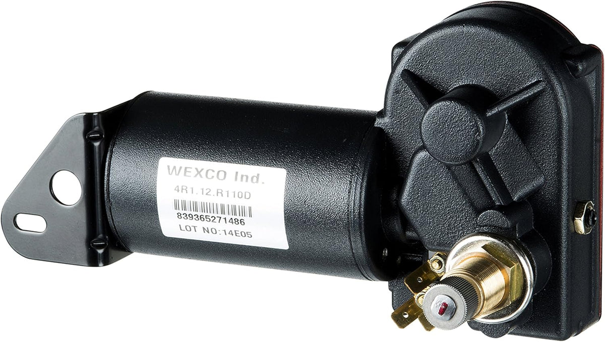 Wiper Motor, 1.5" Shaft, 12V, Two-Speed Switch Installed Q72252