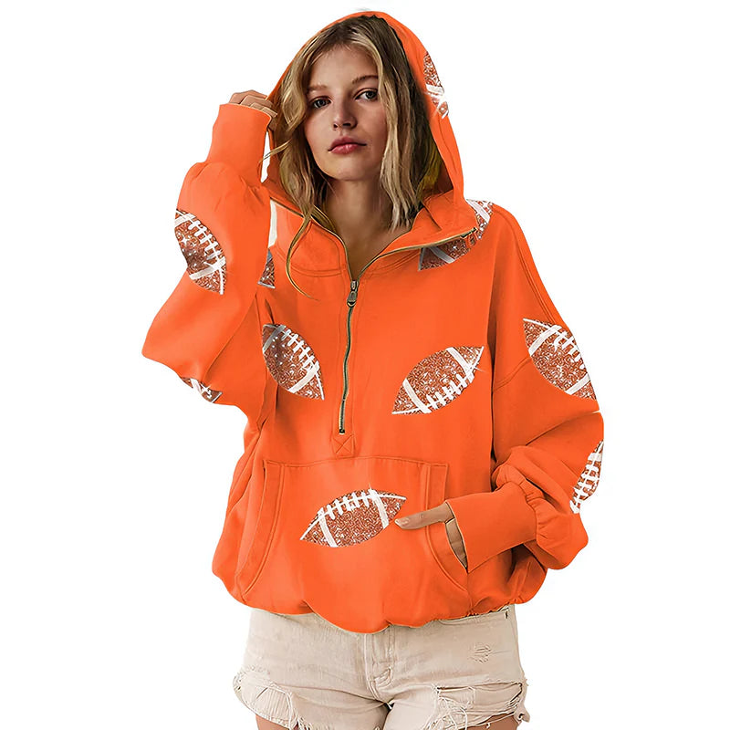 Long Sleeve Zip Hoodie L343