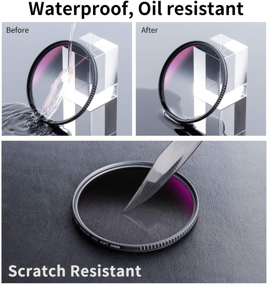 77mm Soft Graduated Neutral Density Lens Filter L62220