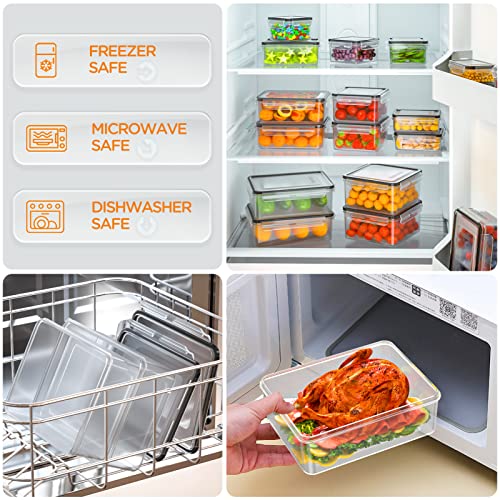 52 Piece Airtight Food Storage Containers Set with Lids S90378