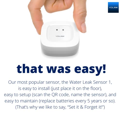 Smart Home Starter Kit: Hub & Water Leak Sensor 4-Pack L1247