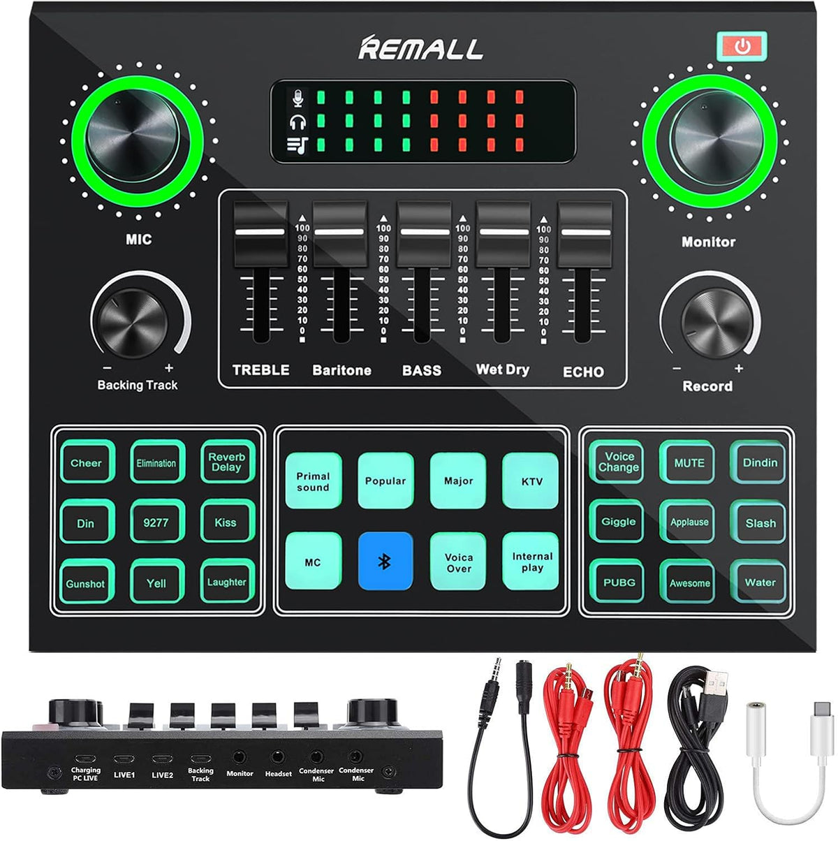 Audio Interface Mixer Sound Effects Board D52977