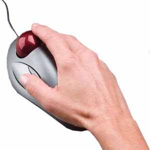 Dark Silver Optical Trackball (2 Packs) Y5491