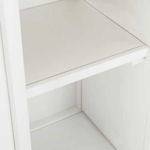 11 Bottles Oak Wood Wine Cabinet with Door U711