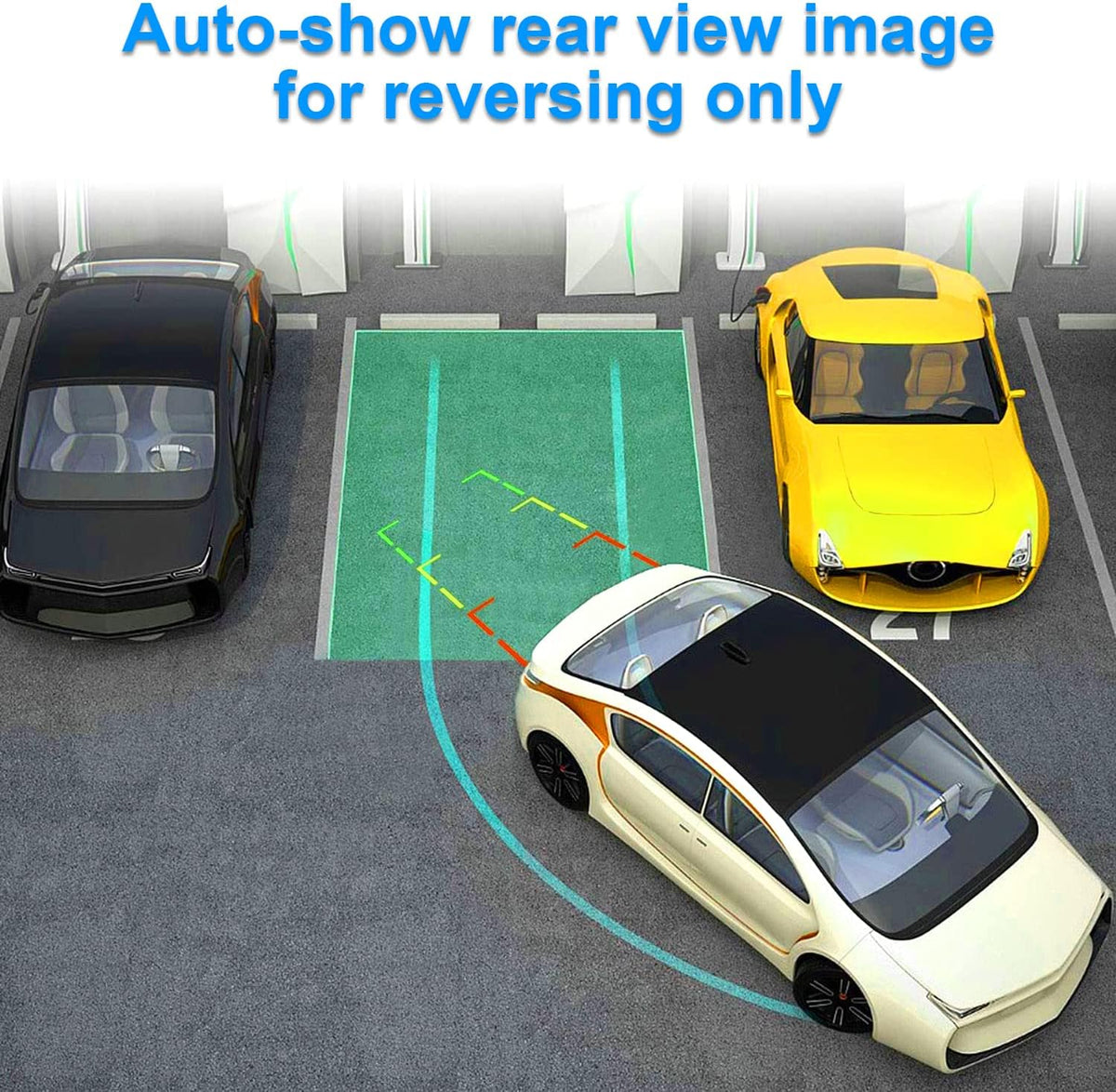 HD 1080P Backup Camera with Monitor Kit N127258