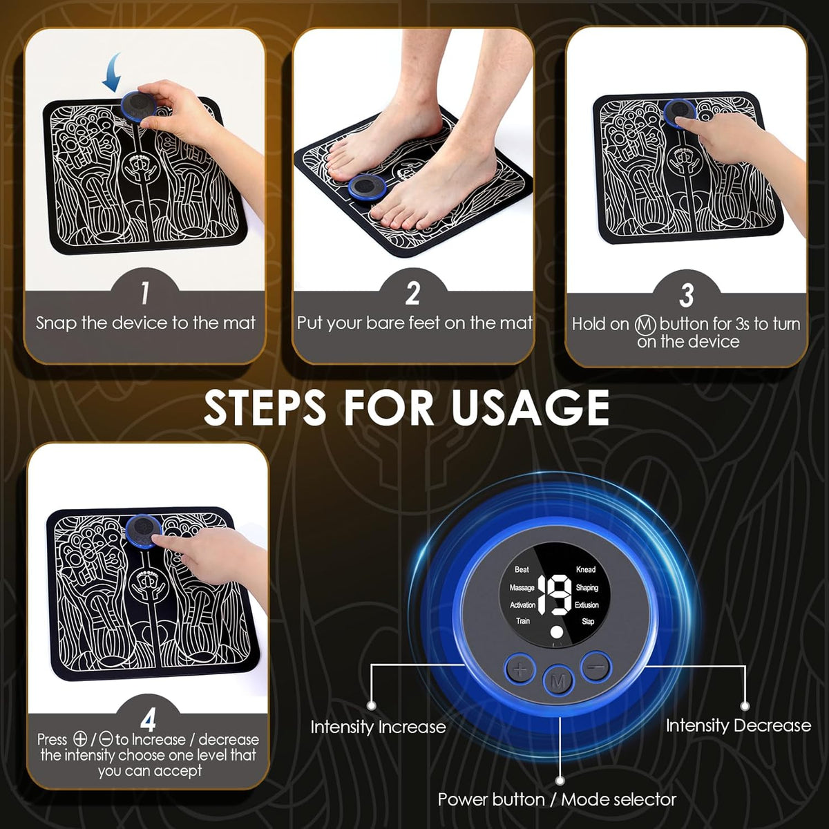 Foot Massager Pad N6227