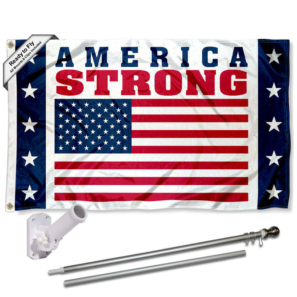 3x5 Foot Flag and Pole Kit N889