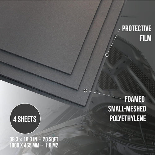 150 Mil 20 Sqft Car Sound Deadener Material O883559