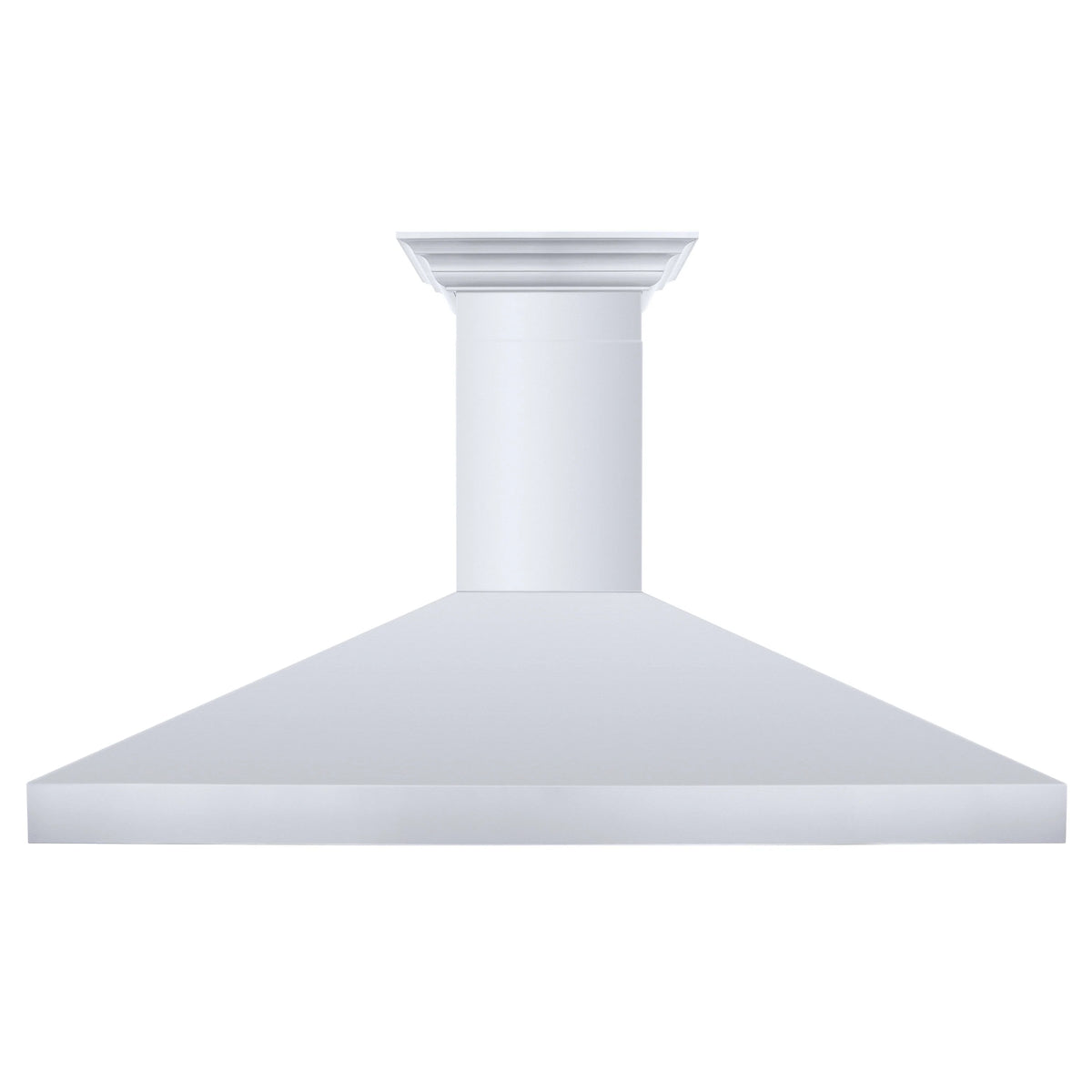 60 in. Convertible Vent Wall Mount Range Hood in Stainless Steel with Crown Molding M7679