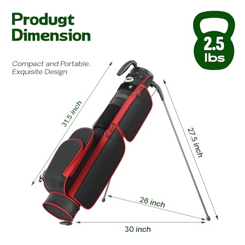 Lightweight Stand Golf Bag with 2 Way Dividers A459143