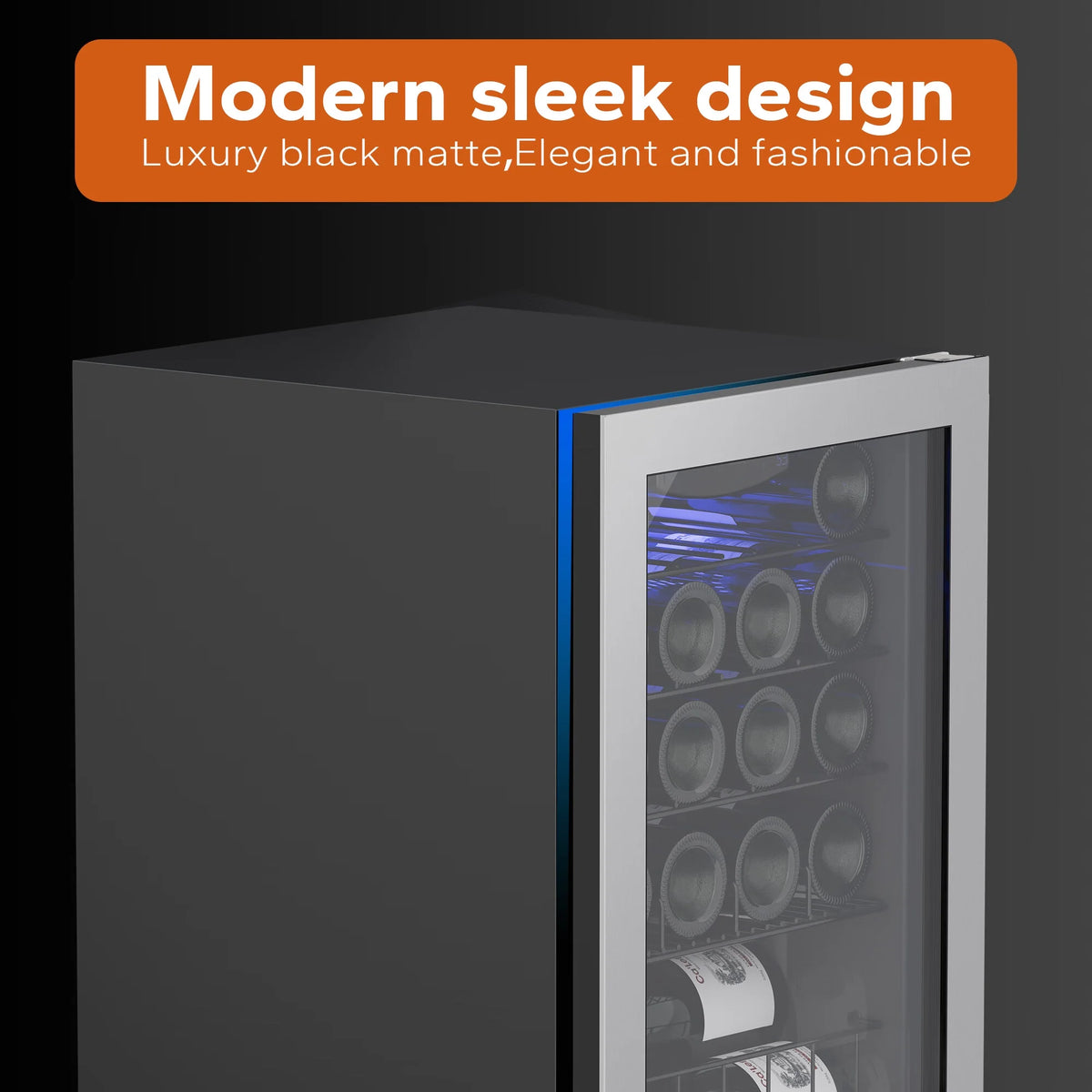 20 Bottle Wine Refrigerator with Glass Door X46523