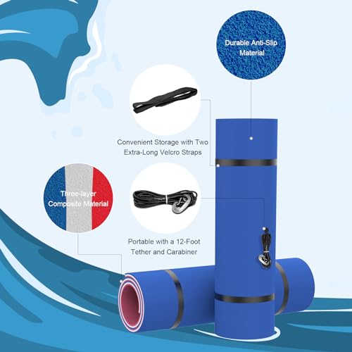 Floating Water Mat 3 Layers Tear Resistant XPE Foam K776343
