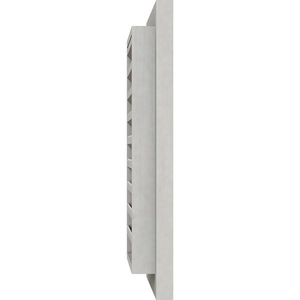 16 inchw x 20 inchh Primed Western Red Cedar Gable Vent G5507