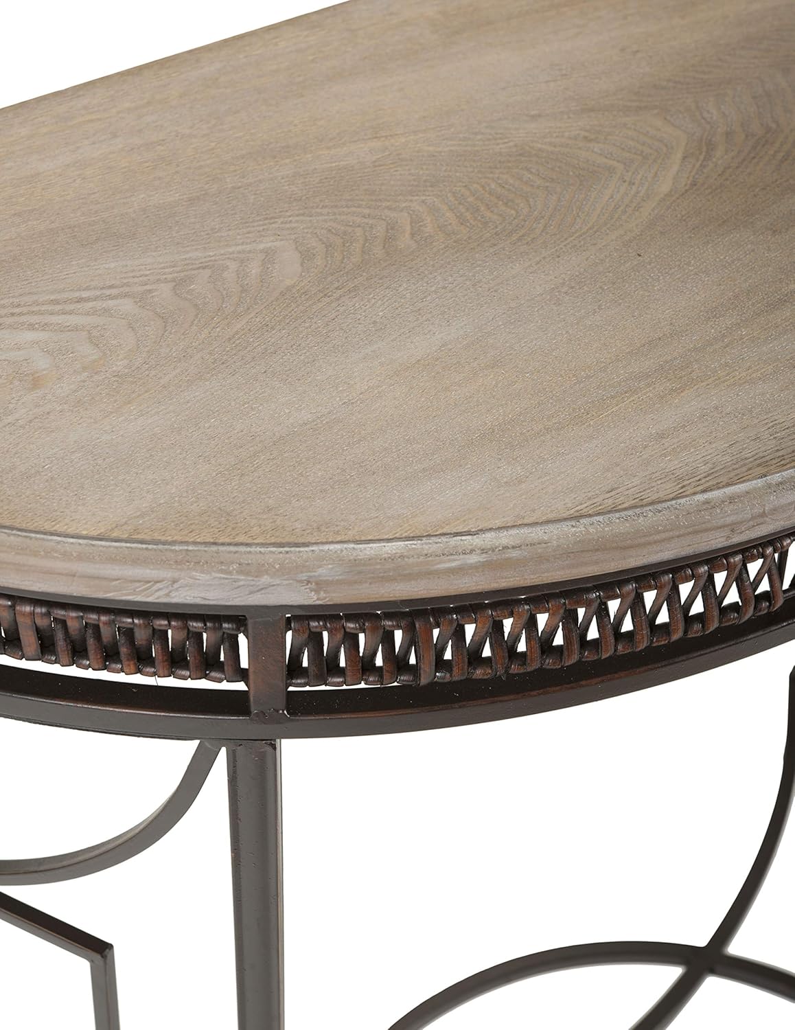 Copper and Red Maple Console Table K9484