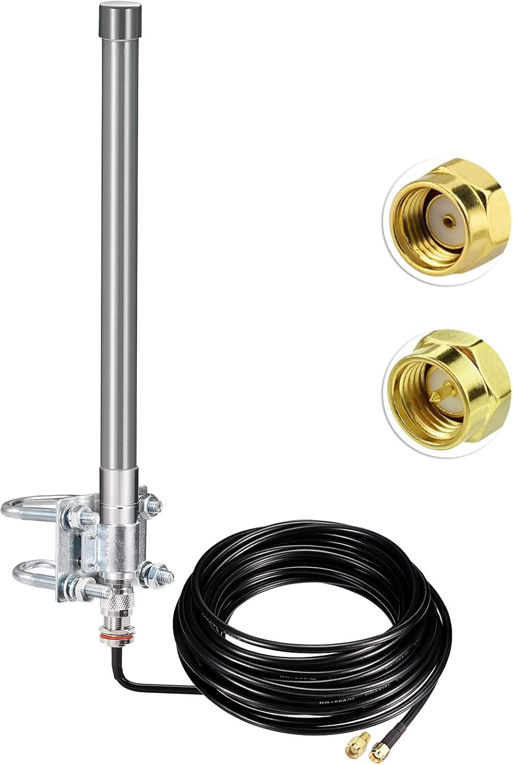 915MHz Lora Antenna with 10ft Low Loss Cable O43524