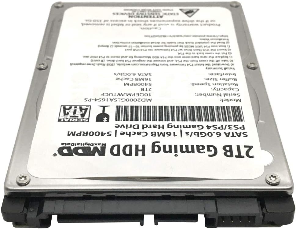 2TB 5400RPM 8MB Cache SATA 2.5 Hard Drive Pack of 2 H2688