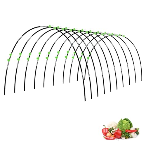 36pcs 4.3FT Rust-Free Steel Garden Hoops N33134