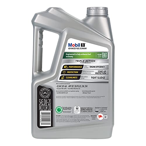 Full Synthetic Motor Oil 0W-20, 5 Quart X4878
