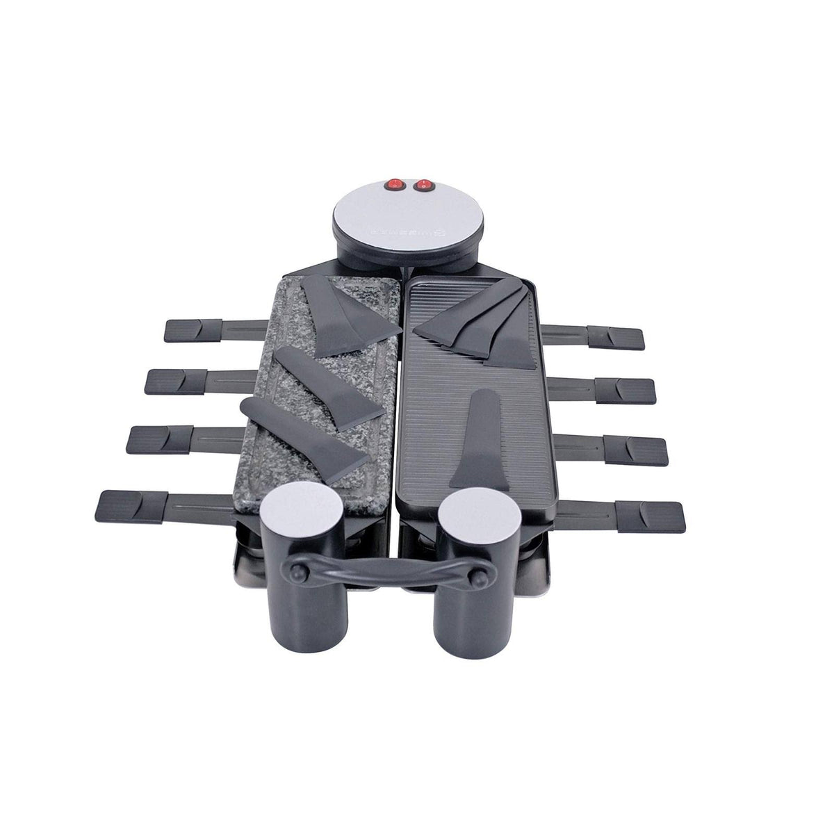 Swivel 8-Person Raclette with Granite Stone and Cast Aluminum K6695