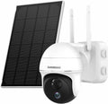 Wireless Outdoor WiFi Pan Tilt 360-degree Solar Security Camera M956262