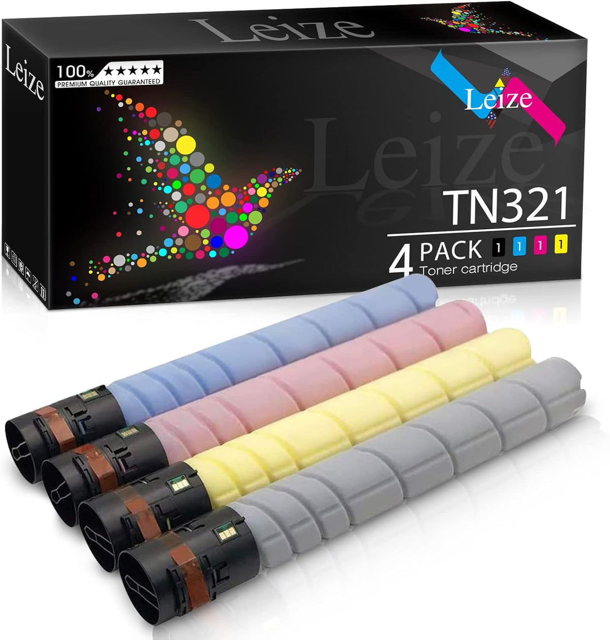 Compatible TN321 Toner Cartridge Replacement 4 Pack L97591
