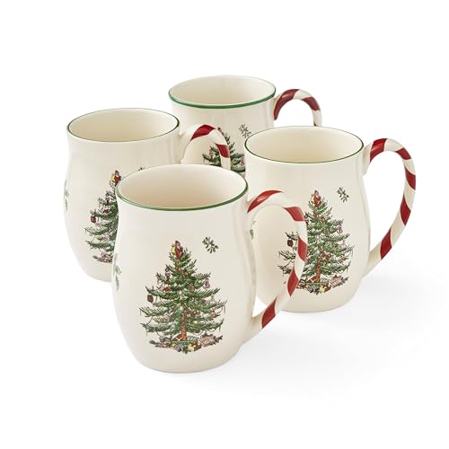 14 oz Stoneware Mugs Set of 4 A36095