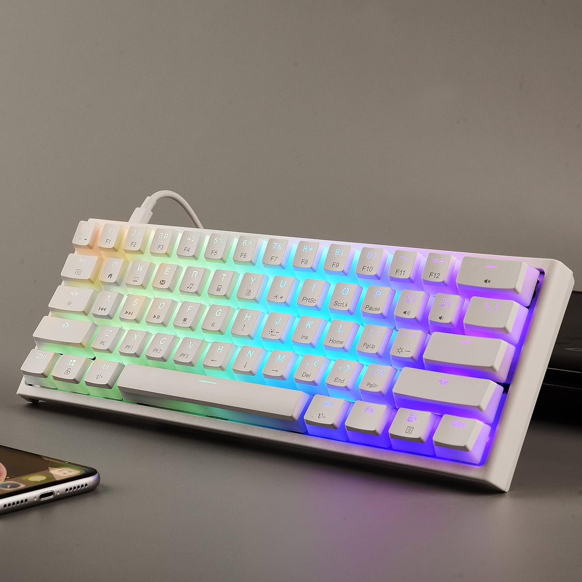 61 Keys RGB Mechanical Gaming Keyboard X23590