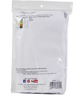Stamped Perle Edge Pillowcases 2pk V897444