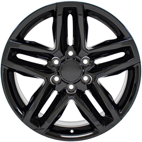 20 inch 20x9 Black Wheels P392084