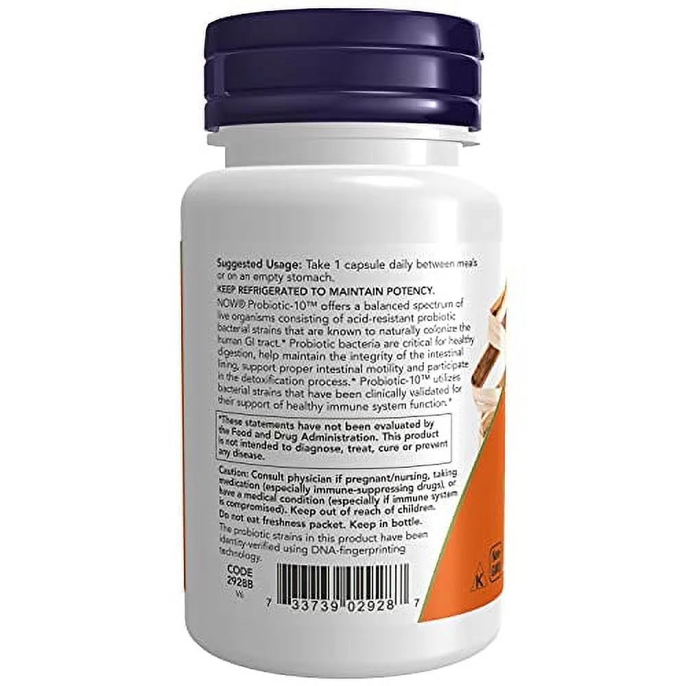 50 Veg Capsules Probiotic-10 M519