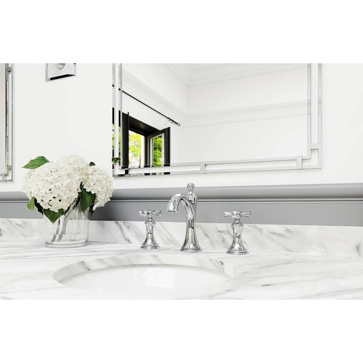 1.2 GPM Widespread Bathroom Faucet I392