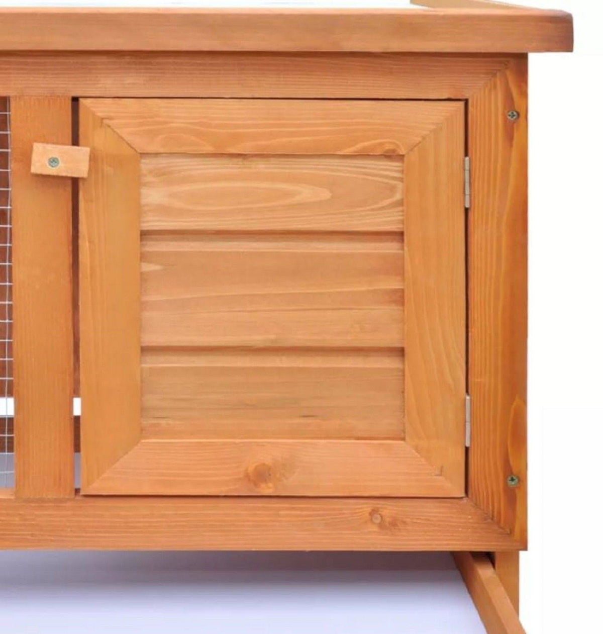 Wooden Rabbit Hutch Small Animal Cage F8996