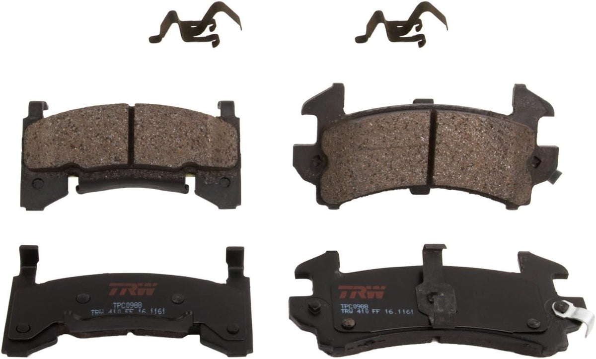 Disc Brake Pad Set Front Pack of 2 W755
