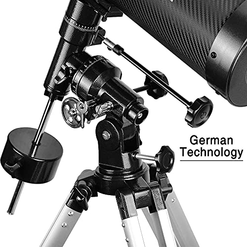 130EQ Newtonian Reflector Telescope with Barlow Lens & Moon Filter T74110