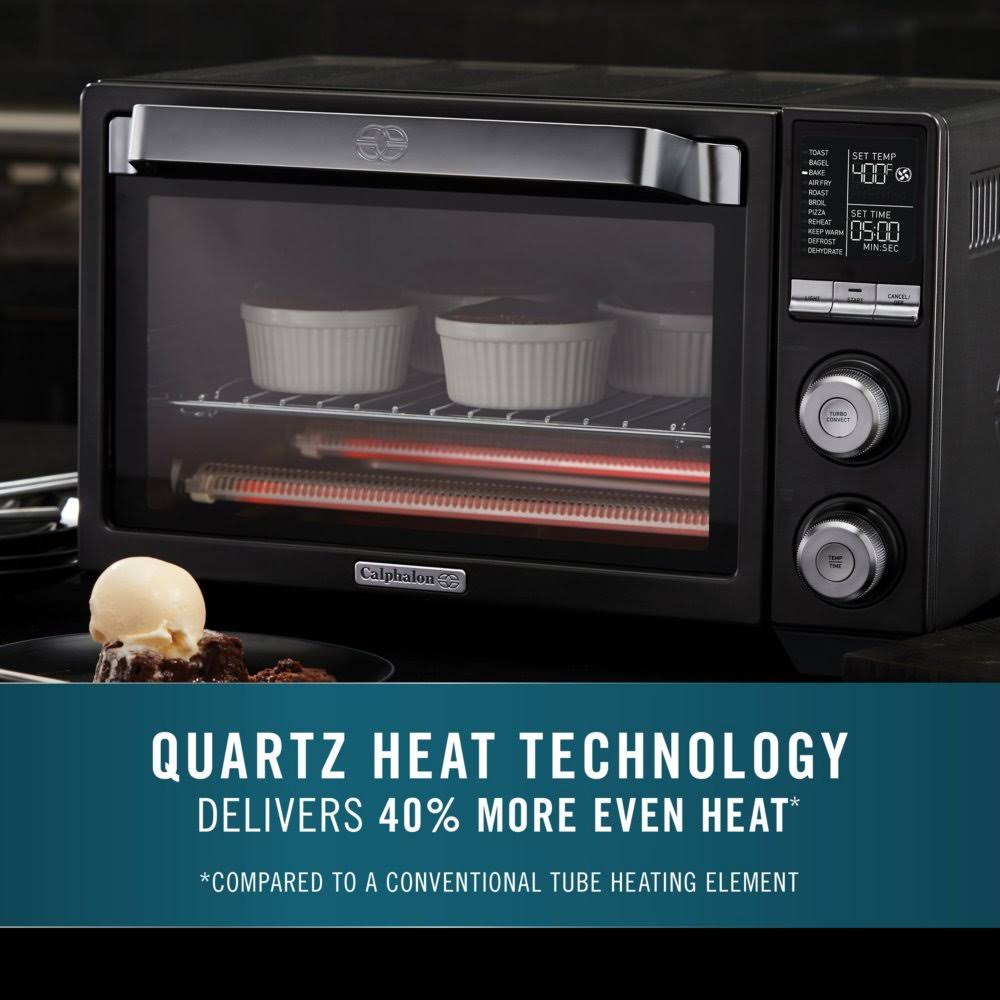 Dark Stainless Steel Air Fry Convection Oven F566
