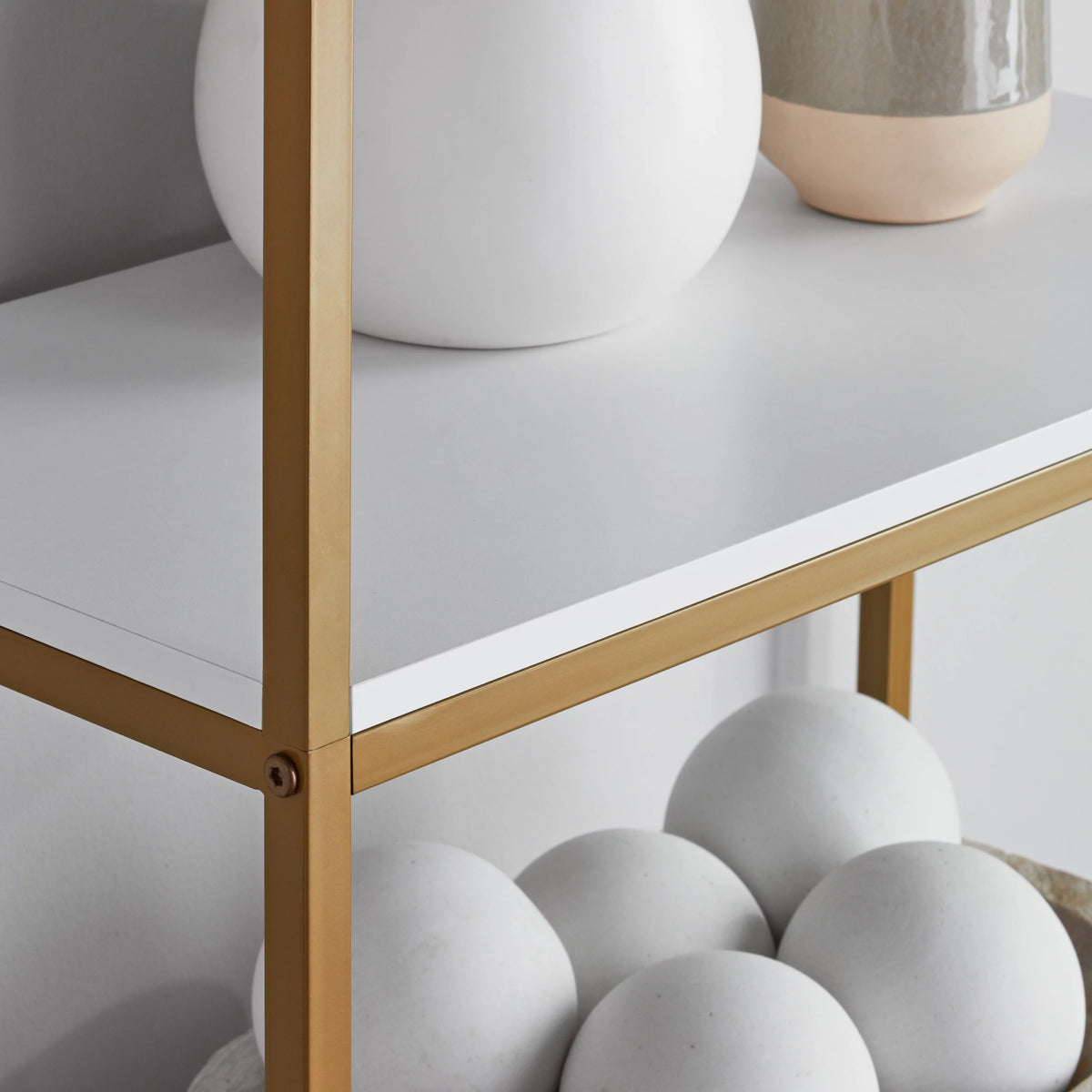 6-Shelf Metal Frame Bookcase X704