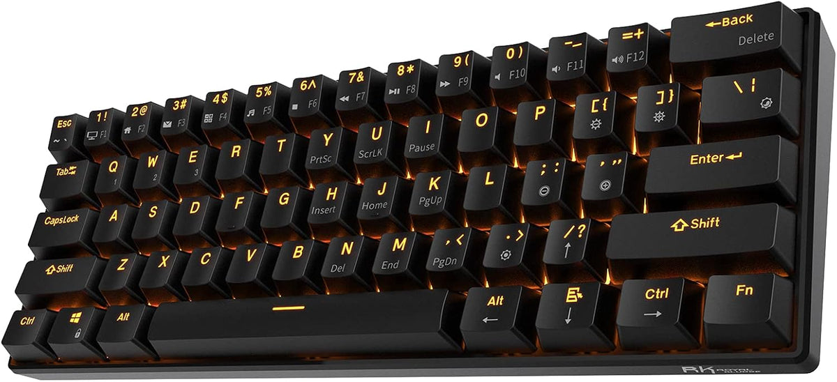 White Hot Swappable Blue Switch Wireless Mechanical Keyboard R907