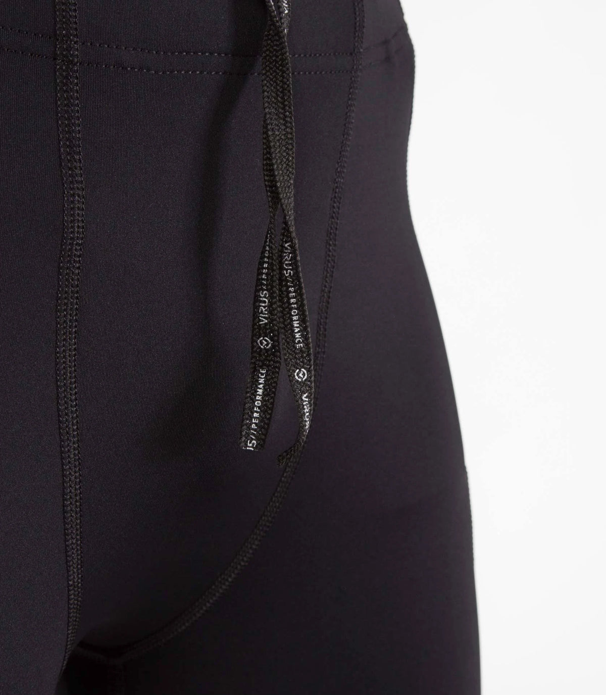 Black/Silver Compression Spats P1248
